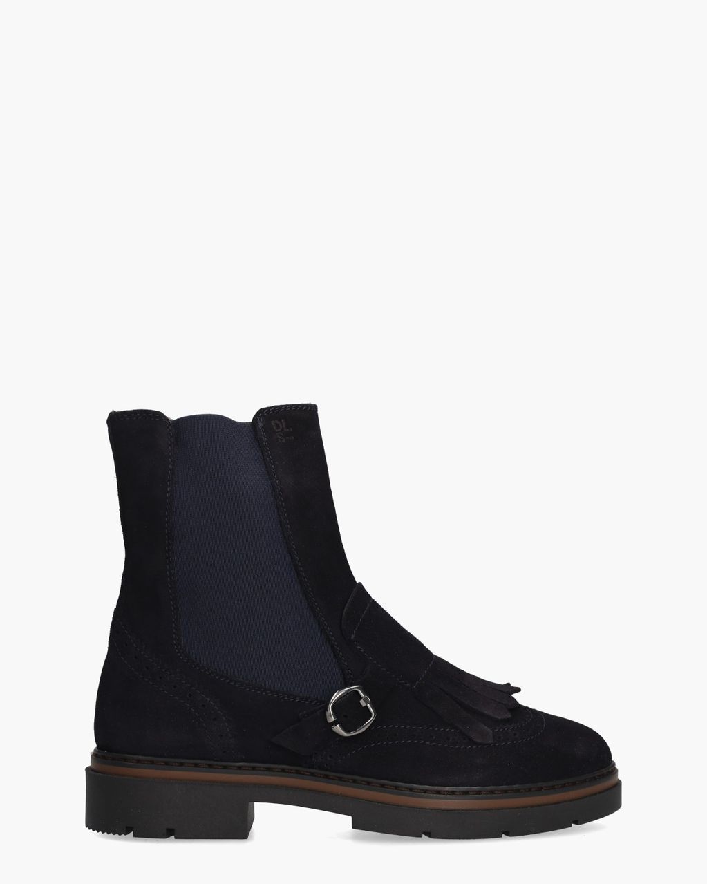 7248 Donkerblauw Dames Chelseaboots
