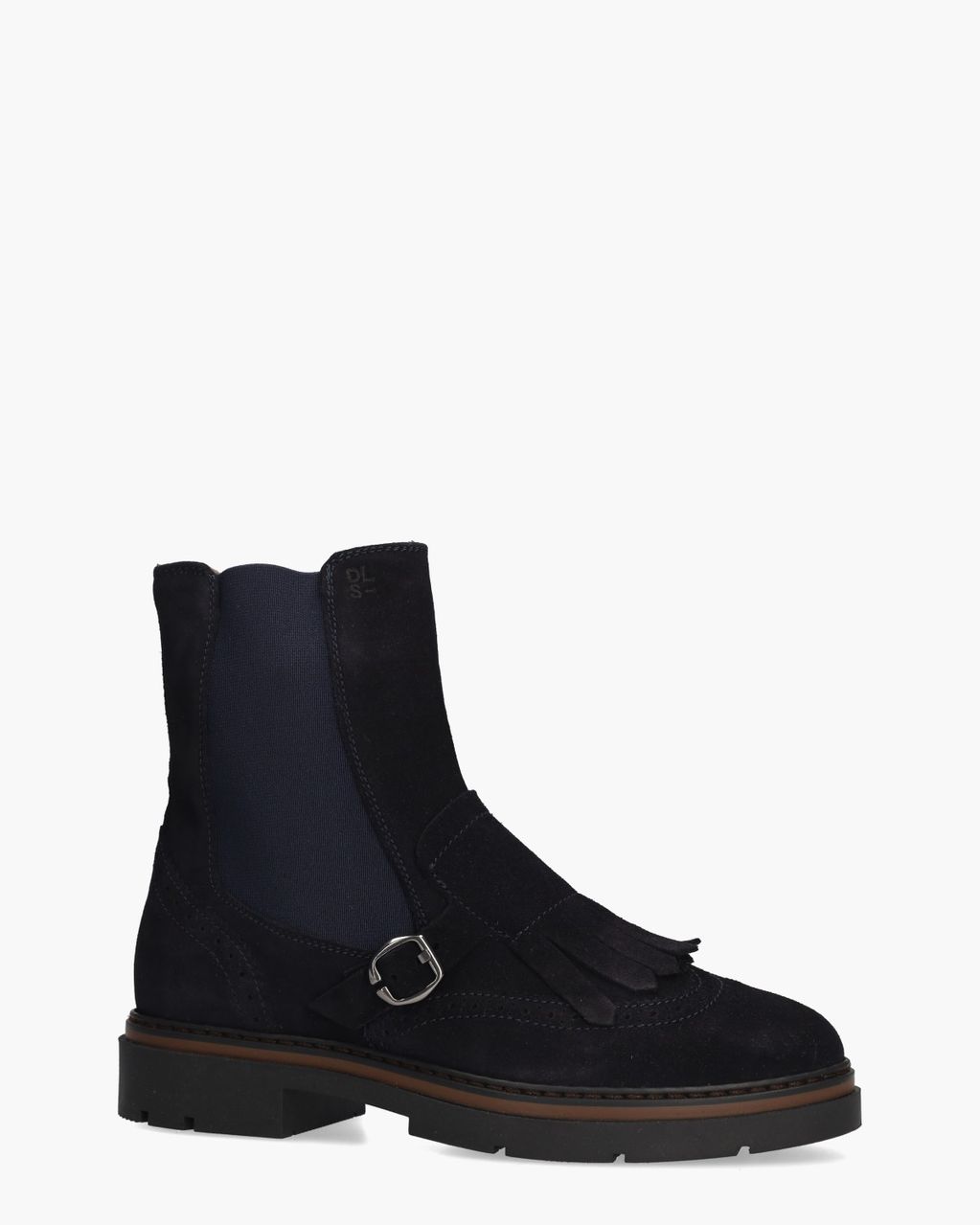 7248 Donkerblauw Dames Chelseaboots