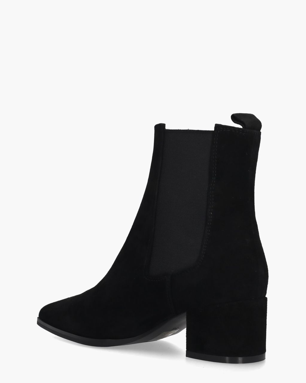 Dalila Zwart Dames Enkelboots