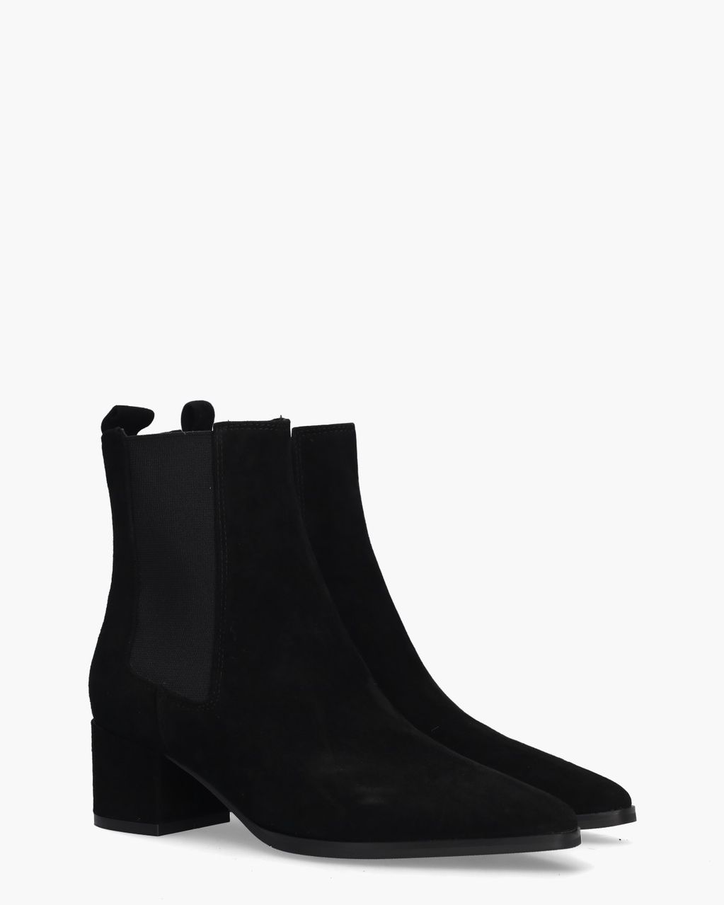 Dalila Zwart Dames Enkelboots