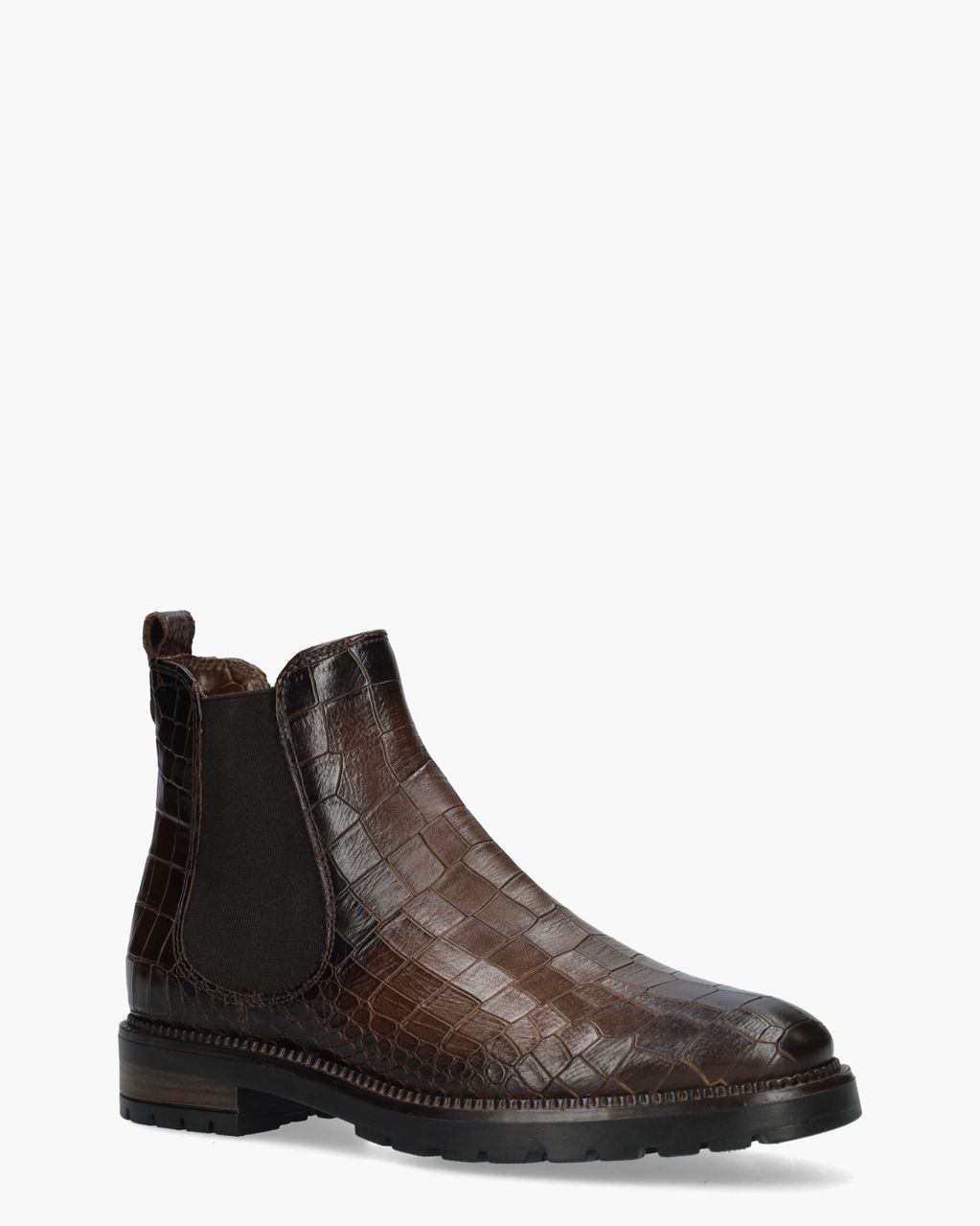 Valya Donkerbruin Dames Chelseaboots