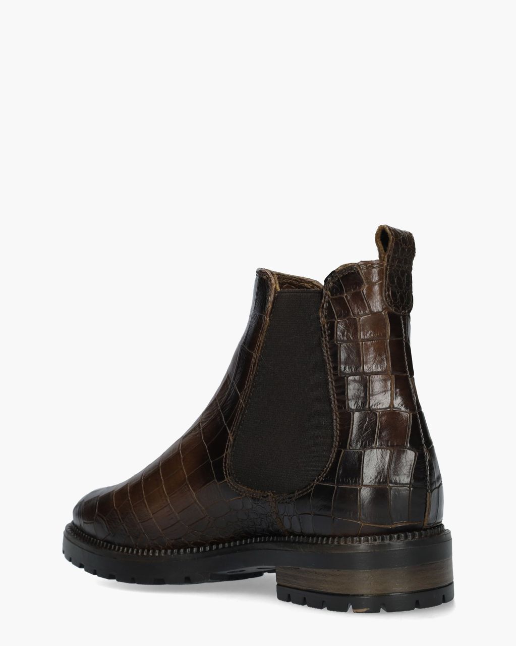 Valya Donkerbruin Dames Chelseaboots