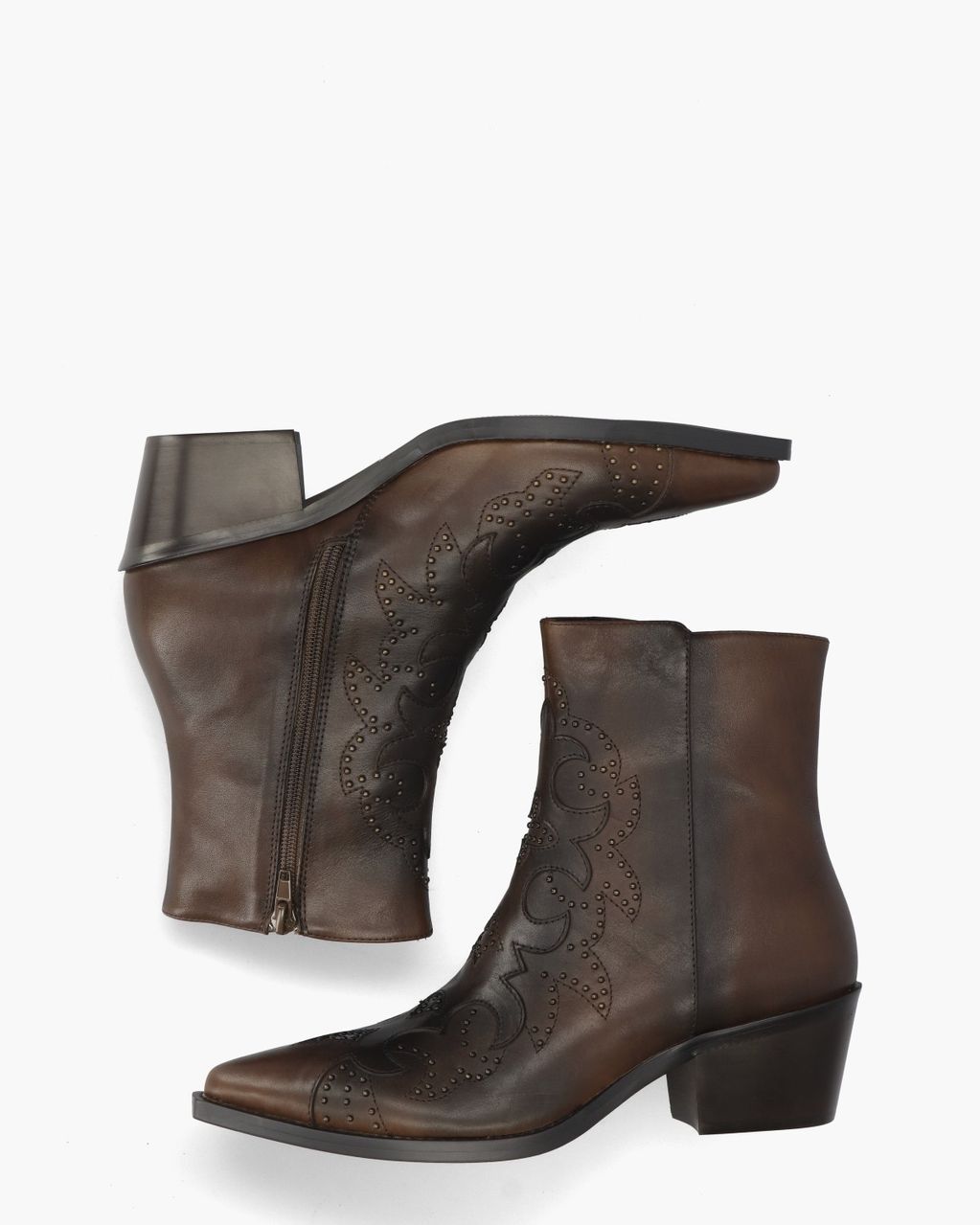 Carlotta Bruin Dames Enkelboots