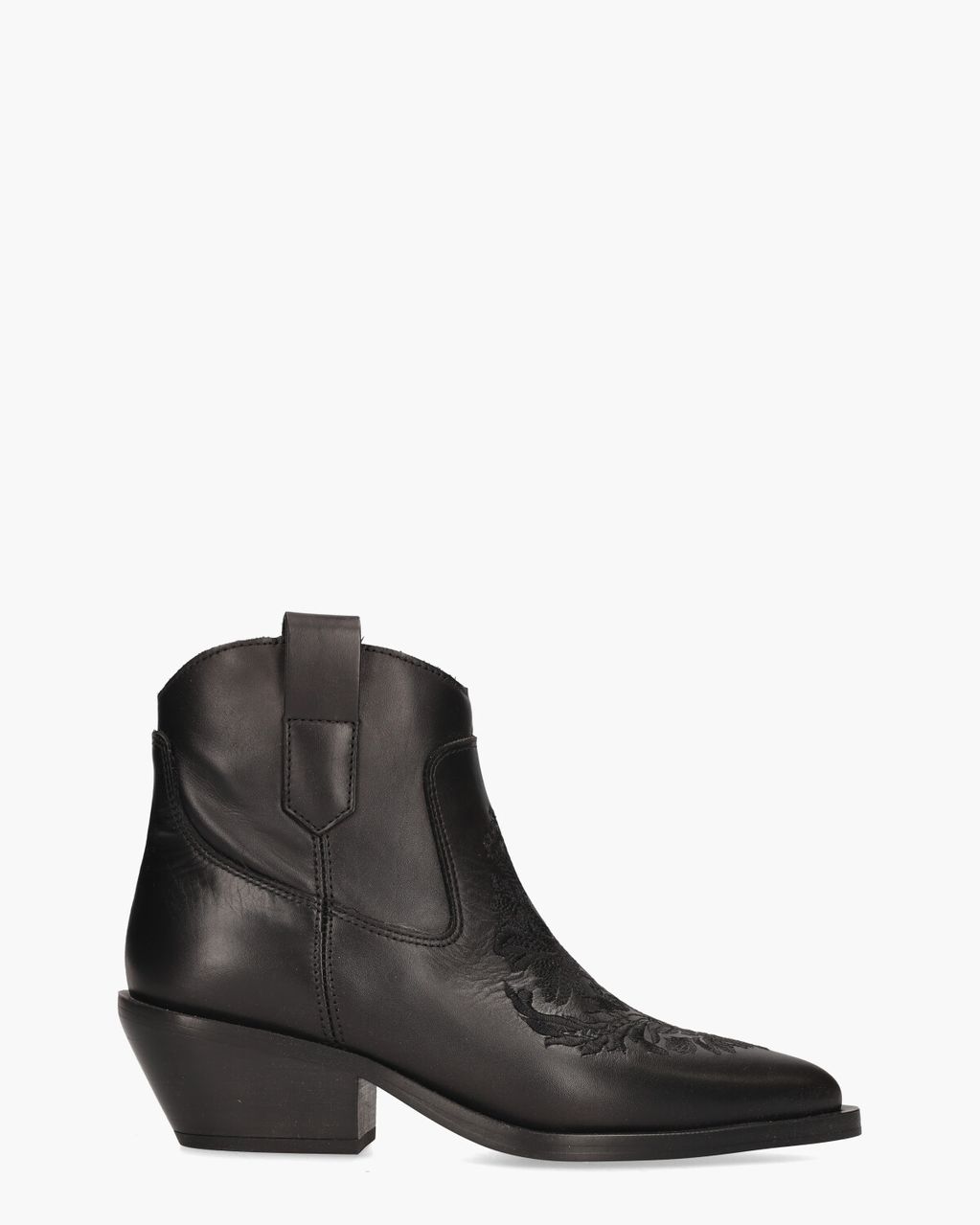 Holly 5252 Zwart Dames Enkelboots