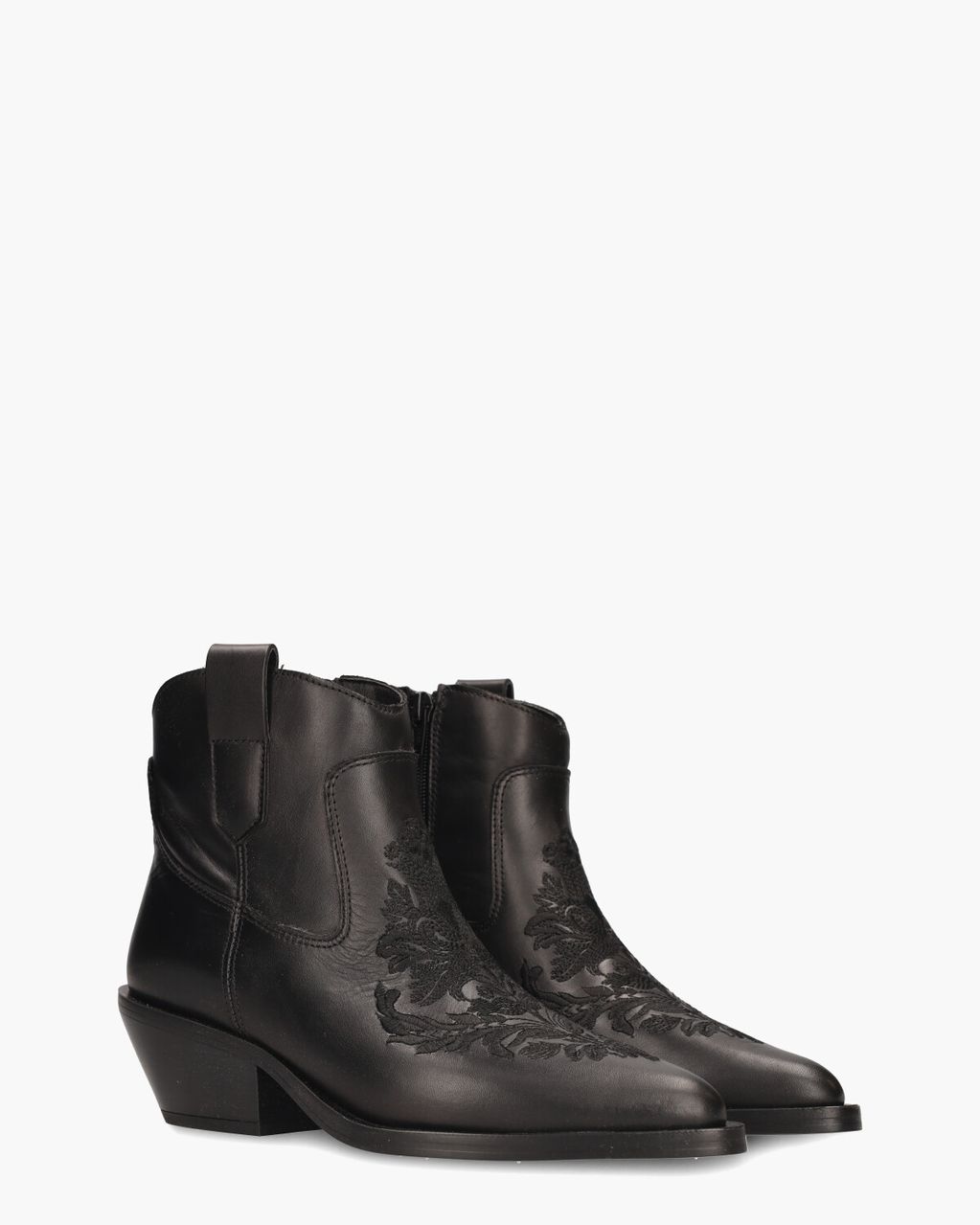 Holly 5252 Zwart Dames Enkelboots