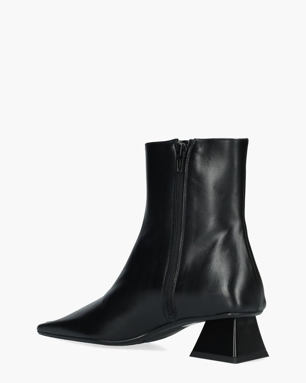 8285 Zwart Dames Enkelboots