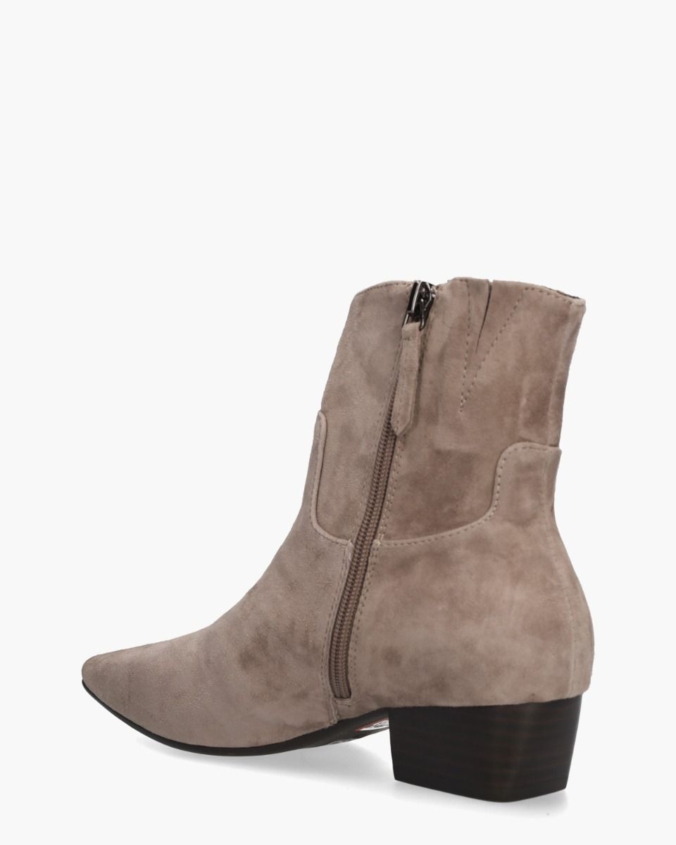 Carabella Taupe Dames Enkelboots