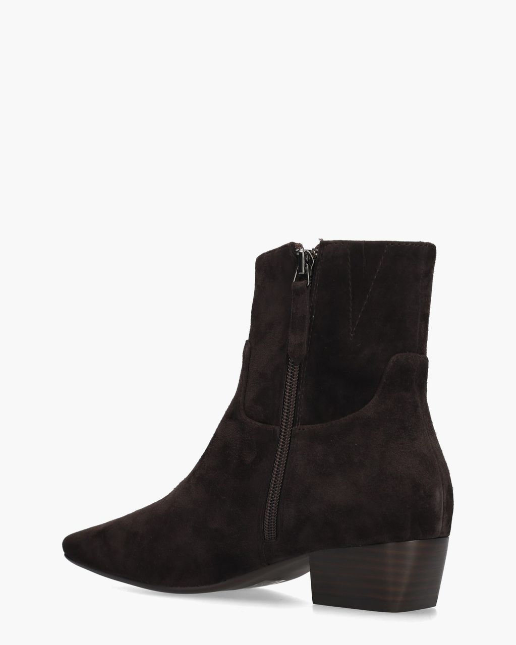 Carabella Donkerbruin Dames Enkelboots