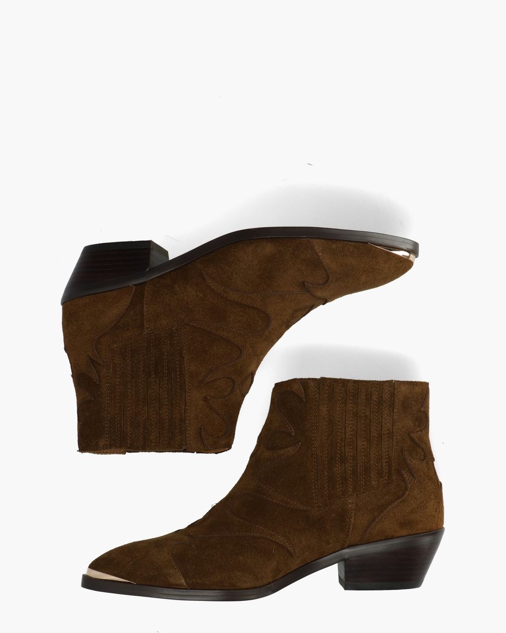 Sonia Metal Khaki Dames Enkelboots