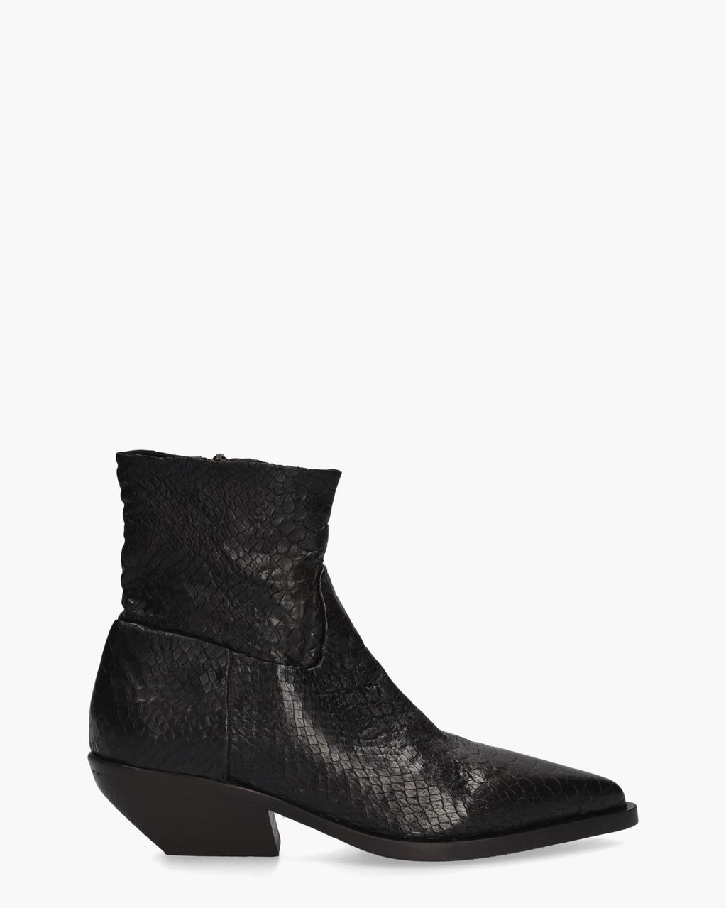 E4519 Donkerbruin Dames Enkelboots