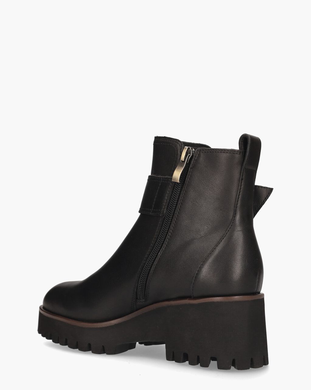 Palmyra Zwart Dames Enkelboots
