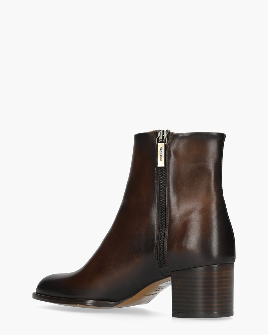 24900 Donkerbruin Dames Enkelboots