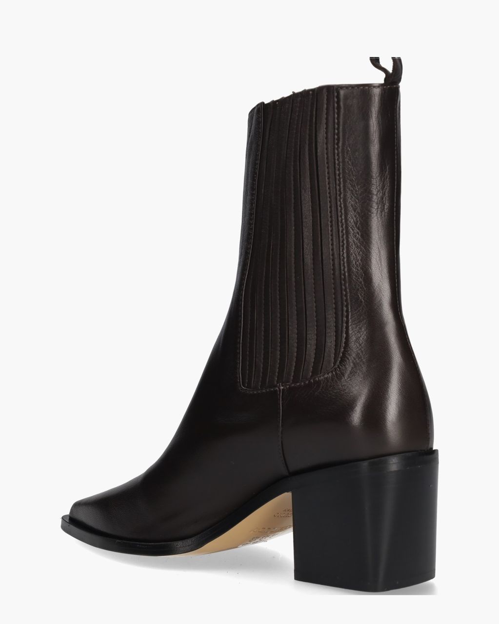 Juliette 6327 Donkerbruin Dames Enkelboots