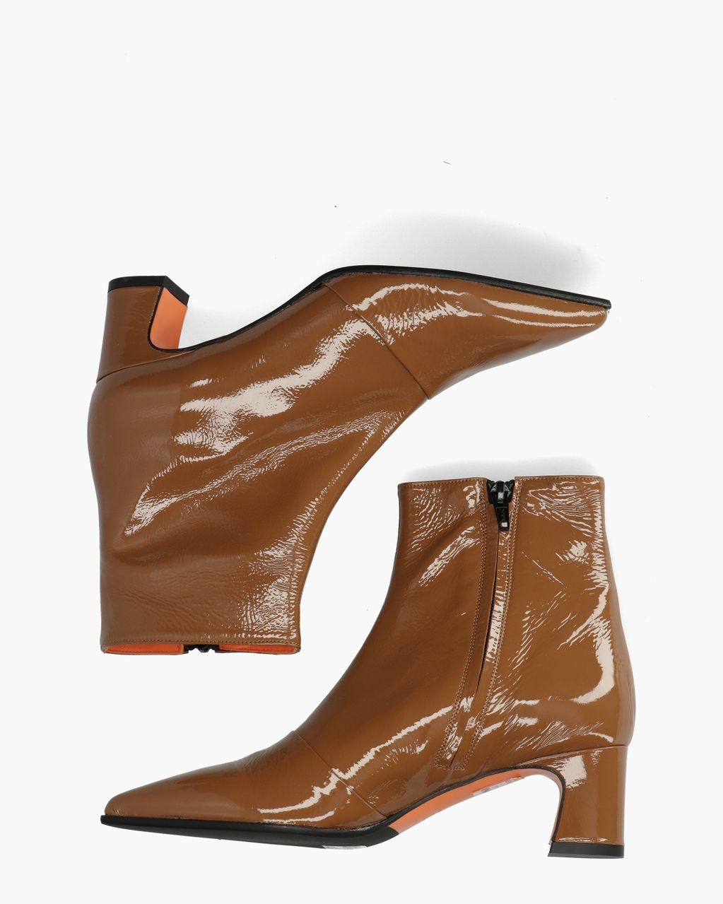 Kim 2G Cognac Dames Enkelboots