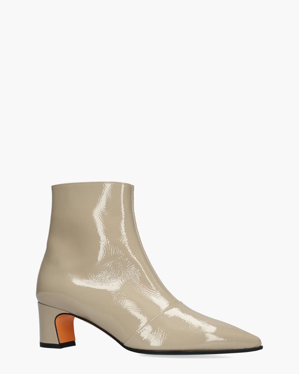 Kim 2G Lichtbeige Dames Enkelboots