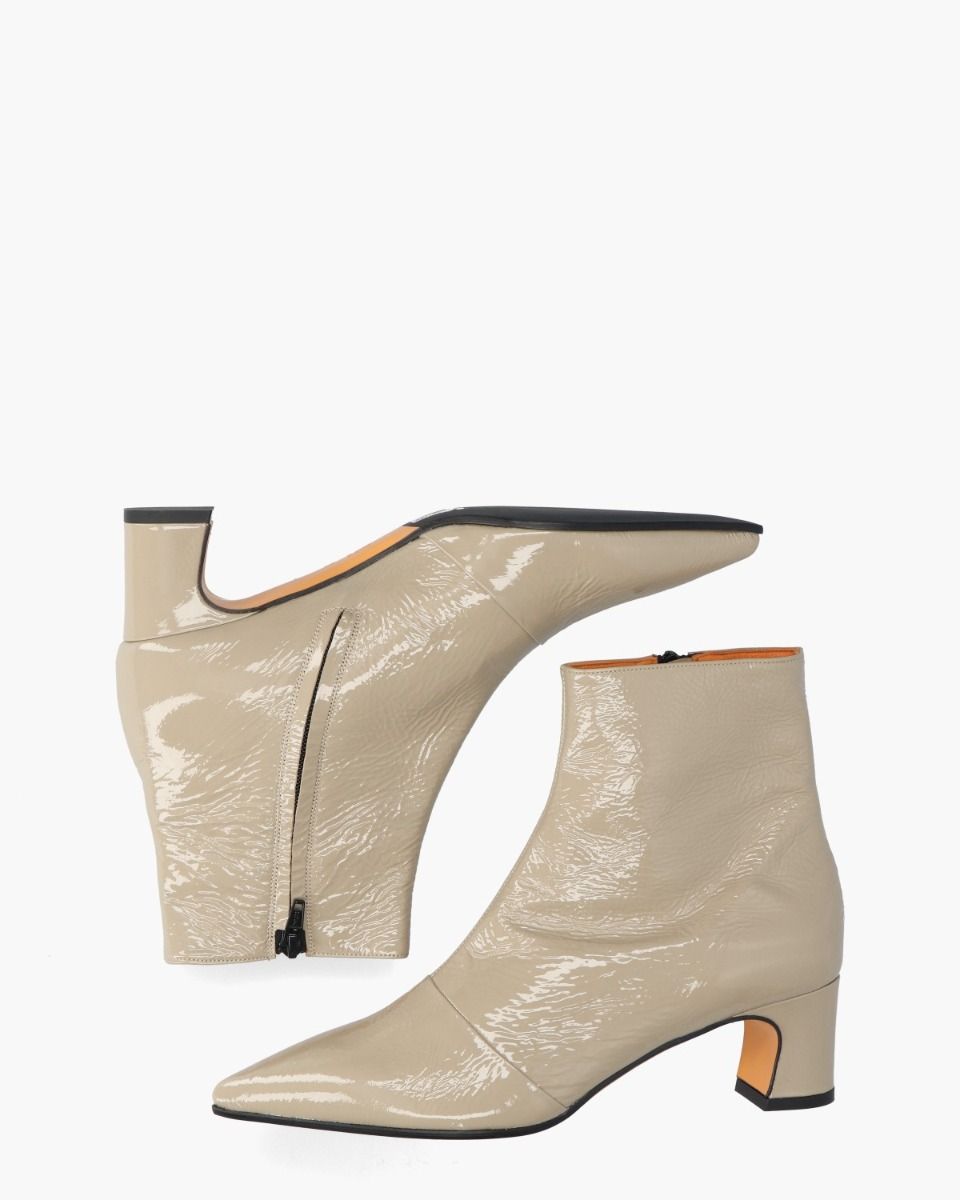 Kim 2G Lichtbeige Dames Enkelboots