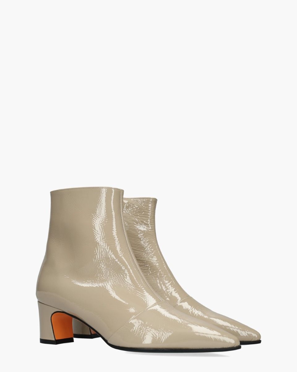 Kim 2G Lichtbeige Dames Enkelboots