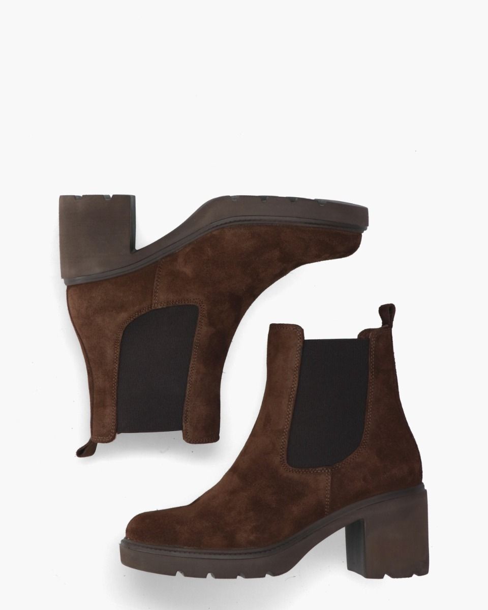 Yvette Donkerbruin Dames Chelseaboots