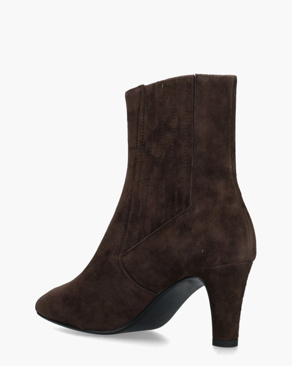 Calandra Donkerbruin Dames Chelseaboots