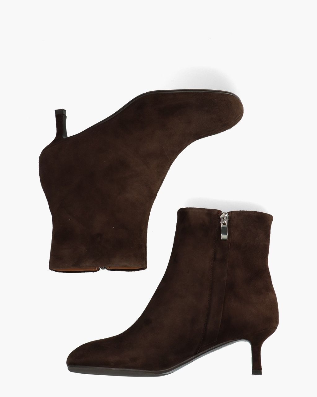 Maggie Donkerbruin Dames Enkelboots