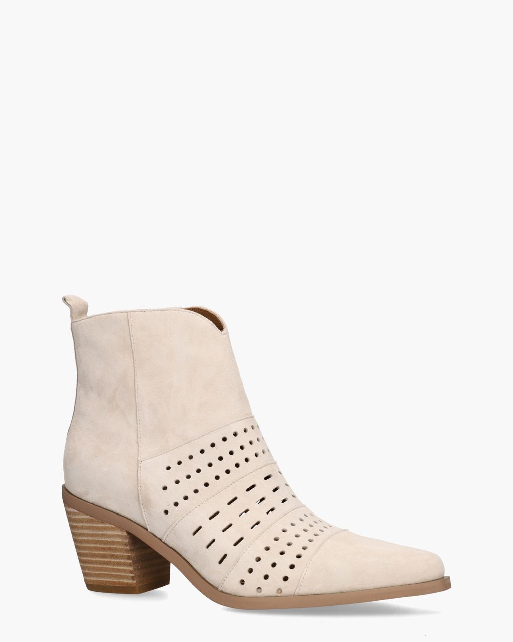 Wilanda Lichtbeige Dames Enkelboots