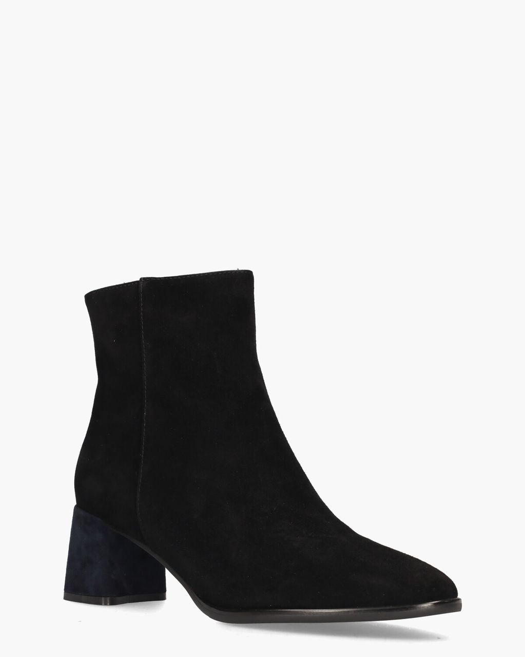 Vika Zwart Dames Enkelboots