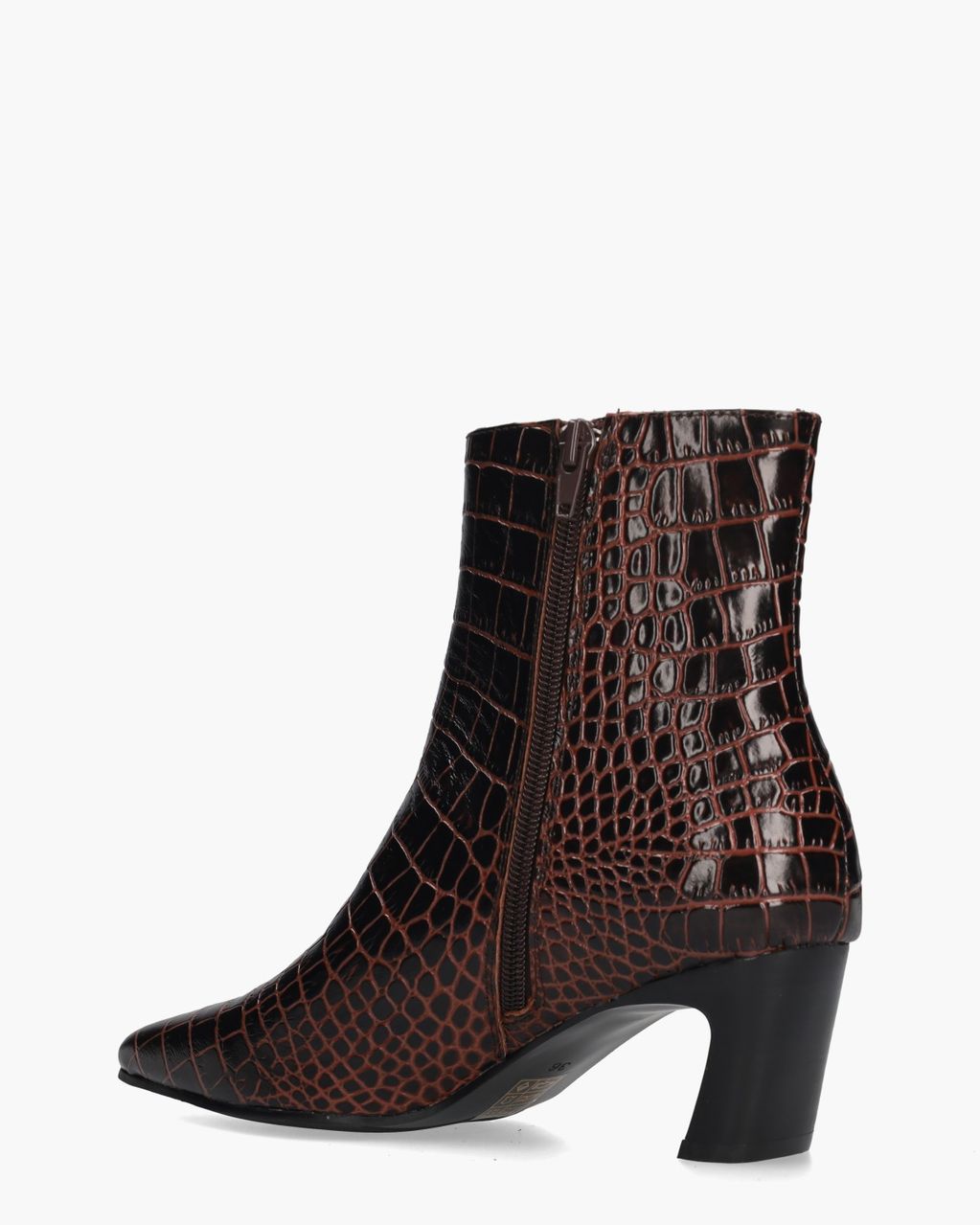 Eliana Donkerbruin Dames Enkelboots