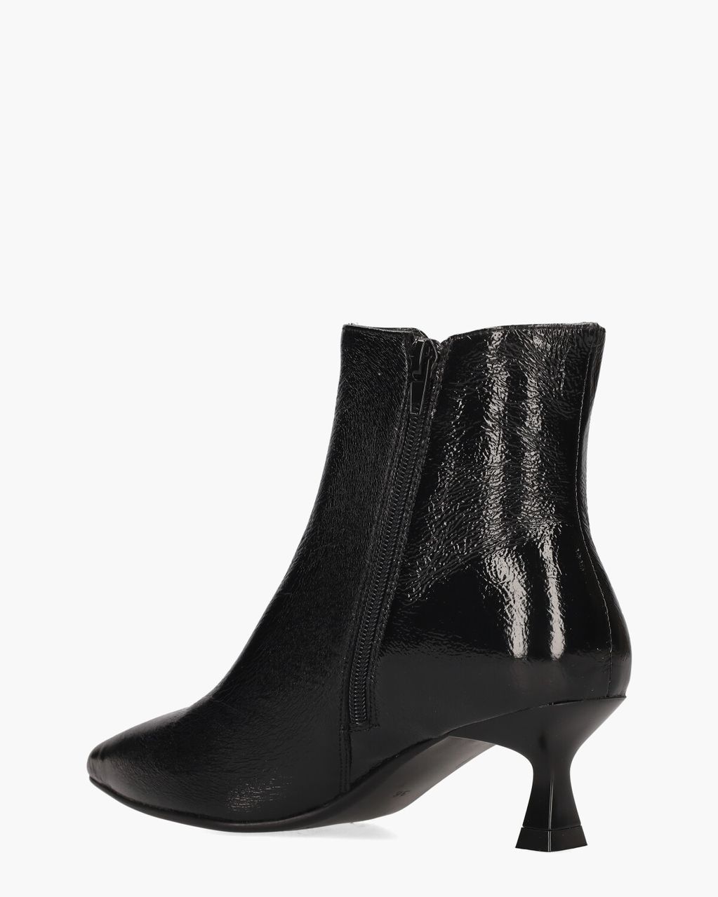 Urma Zwart Dames Enkelboots