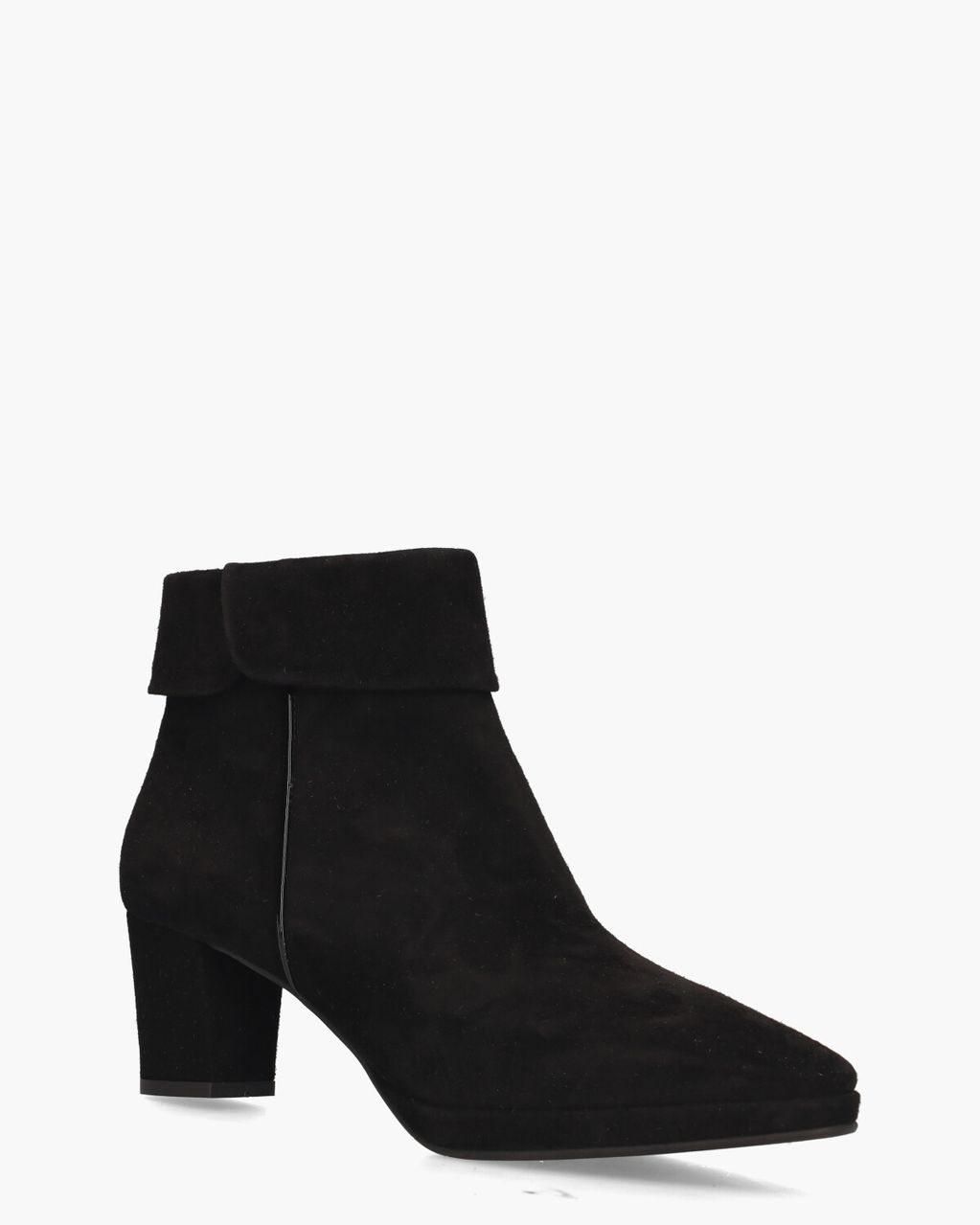 24I121 Zwart Dames Enkelboots