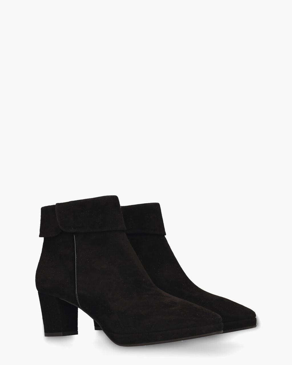 24I121 Zwart Dames Enkelboots