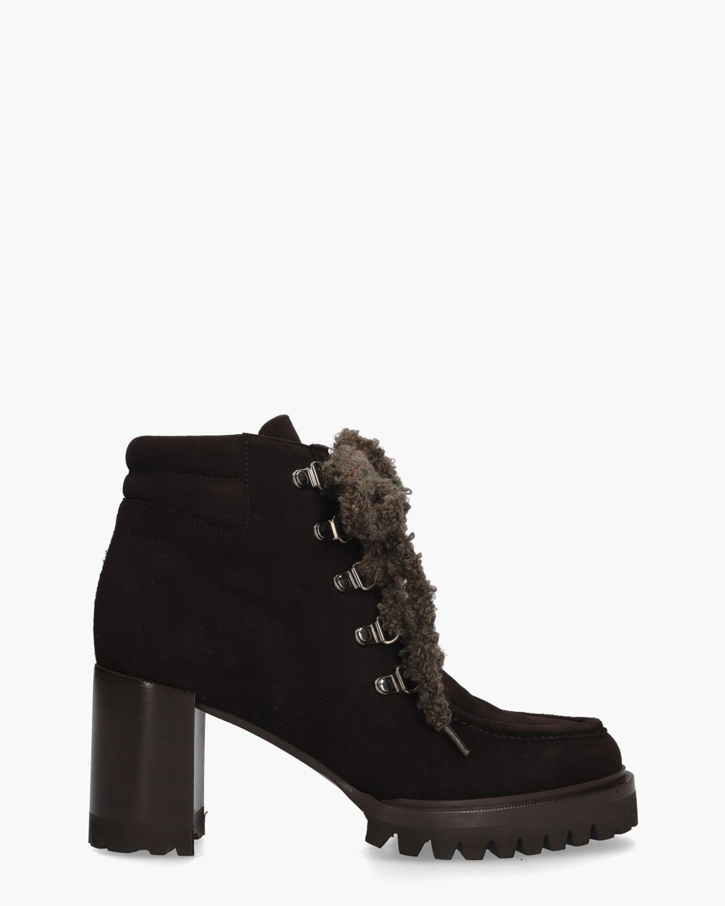 79737 Donkerbruin Dames Veterboots