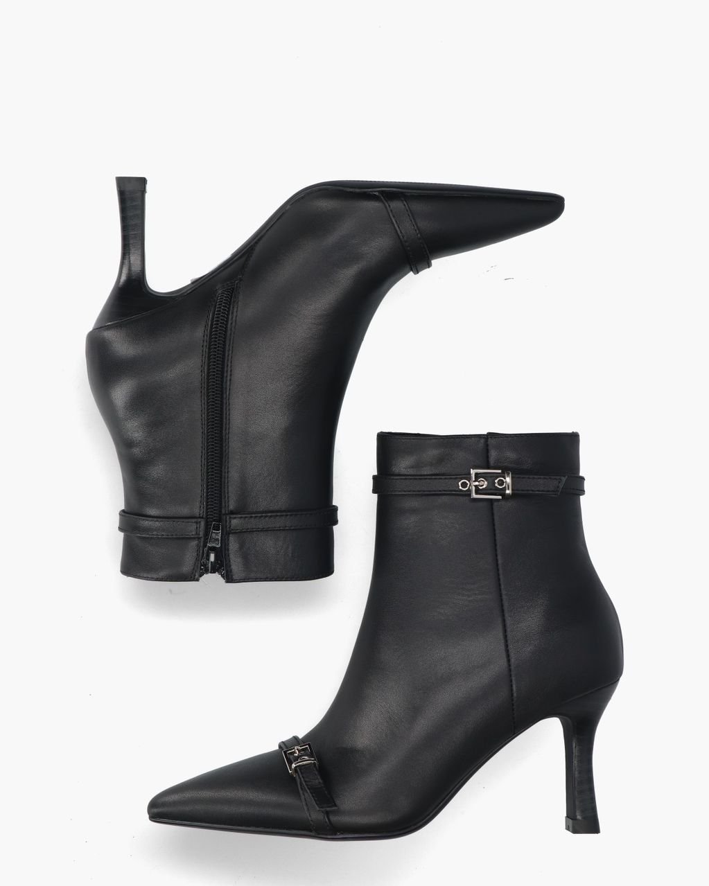 Bibiana Zwart Dames Enkelboots