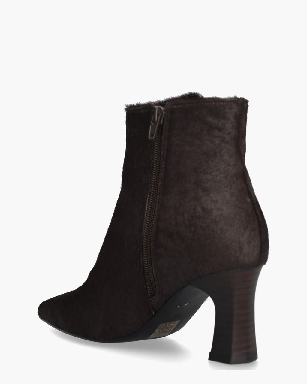 Desma Donkerbruin Dames Enkelboots