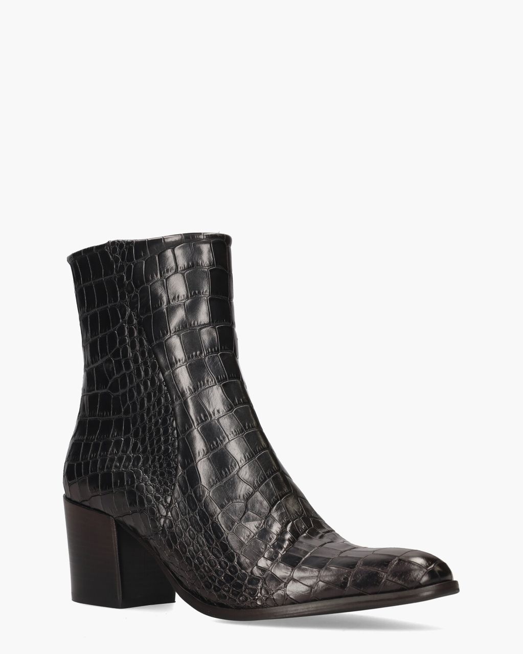 Venla Donkergrijs Dames Enkelboots