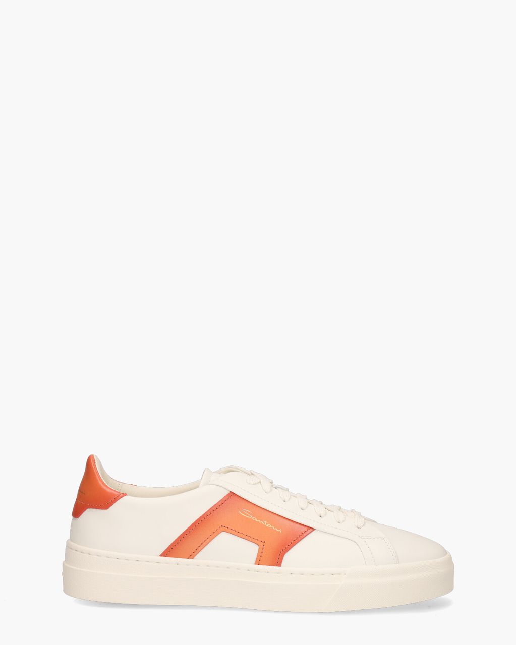 21779 Wit/Oranje Herensneakers