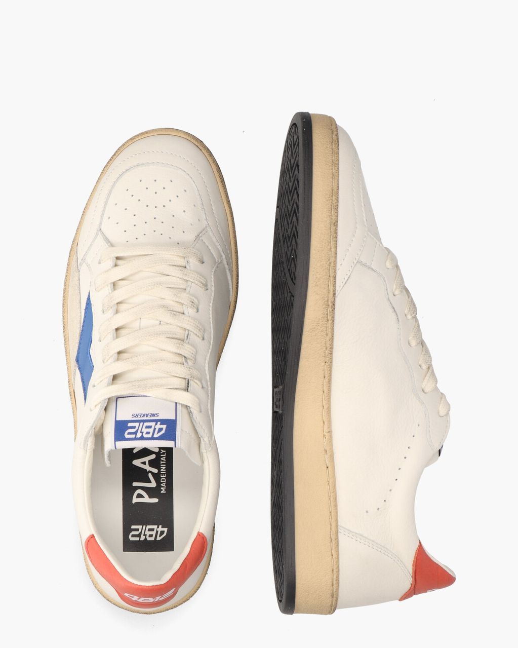 Play.New Off-White/Multicolor Herensneakers