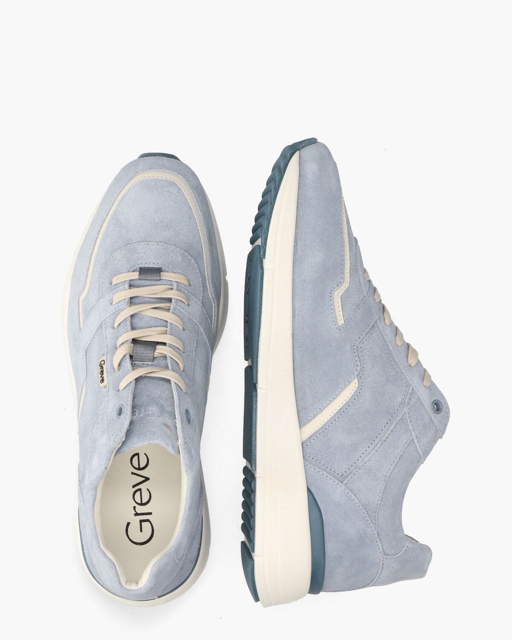 Walker Lichtblauw Herensneakers