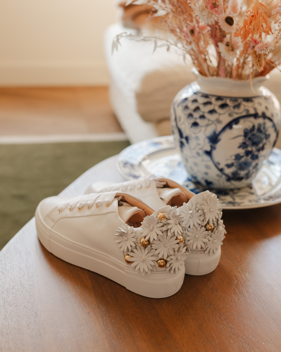 Daisy Wit Damessneakers