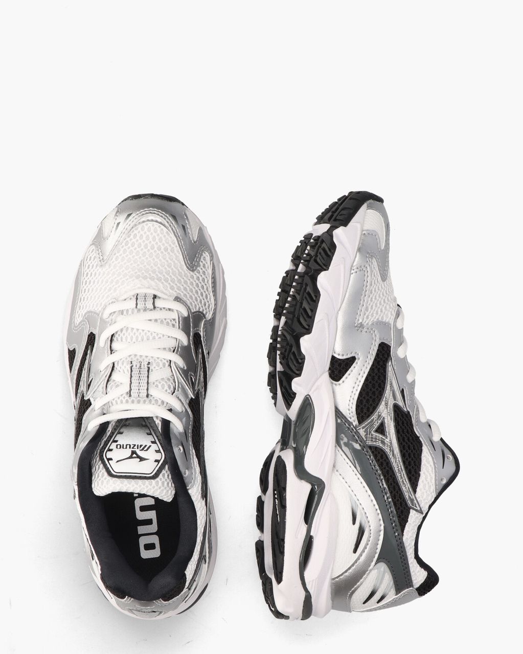 Wave Rider 10 Wit/Zwart/Zilver Damessneakers