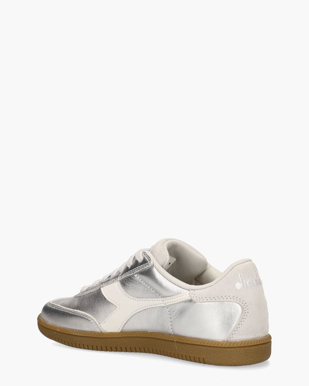 Trainer Metallic Zilver Damessneakers