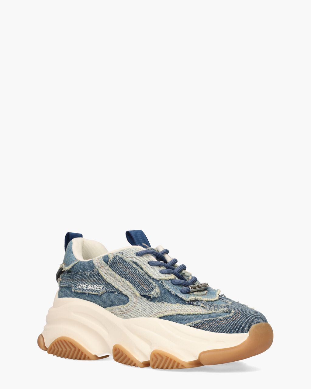 Possession-E Jeansblauw Damessneakers