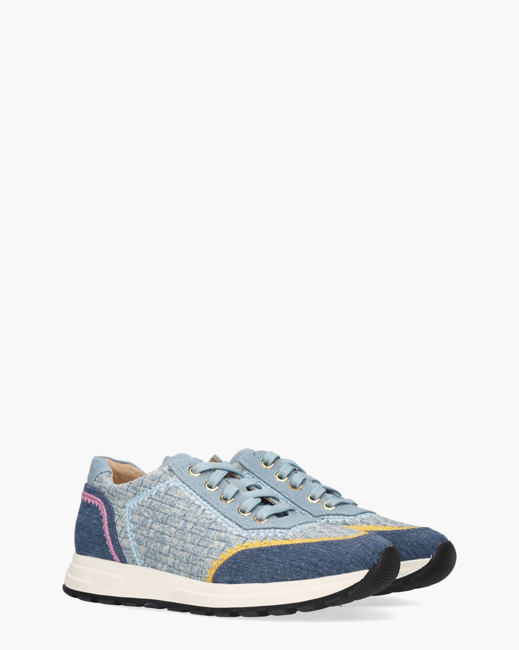 Winna Jeansblauw Damessneakers