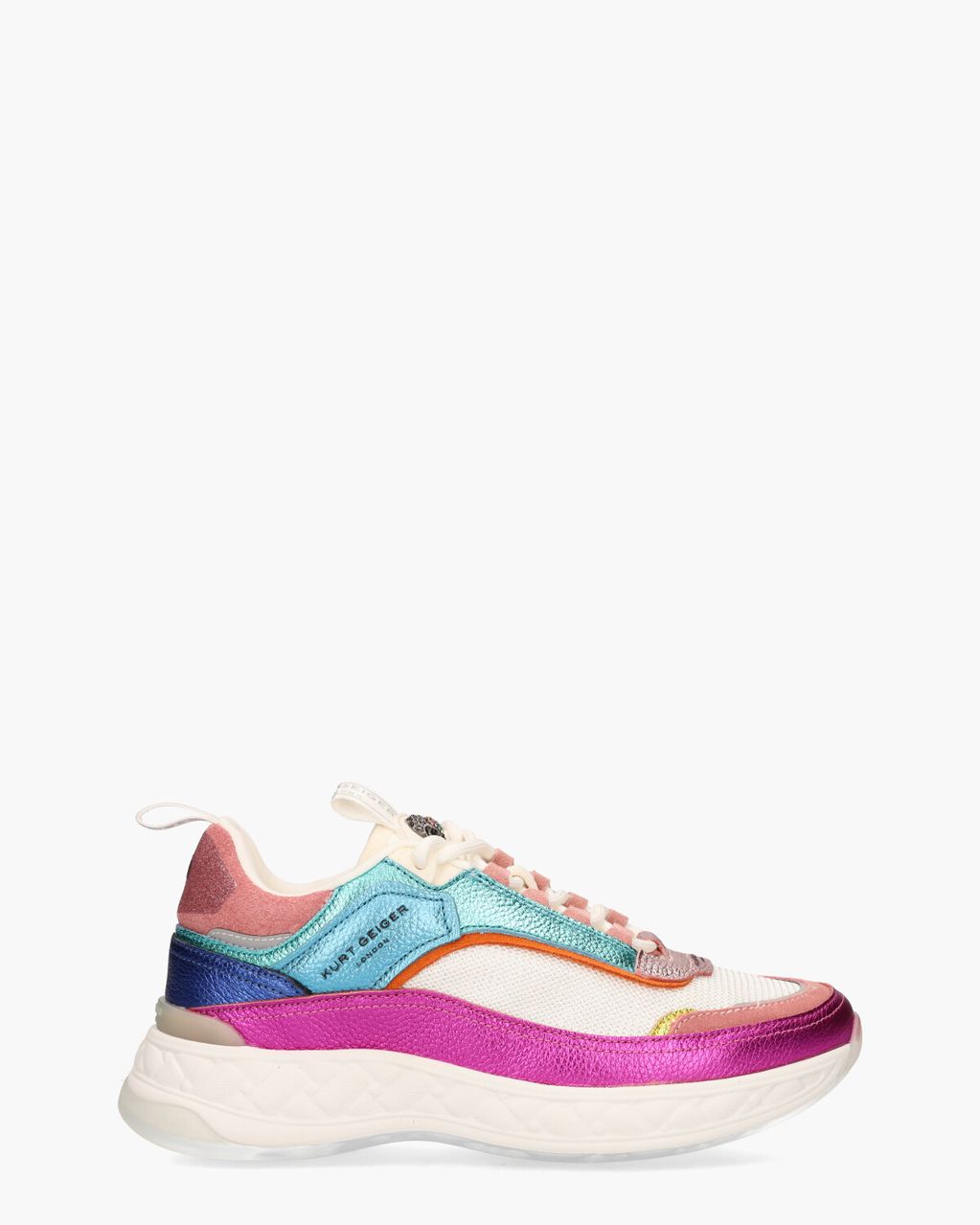 Kensington Sneaker Wit/Multicolor Damessneakers