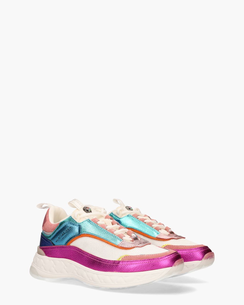 Kensington Sneaker Wit/Multicolor Damessneakers