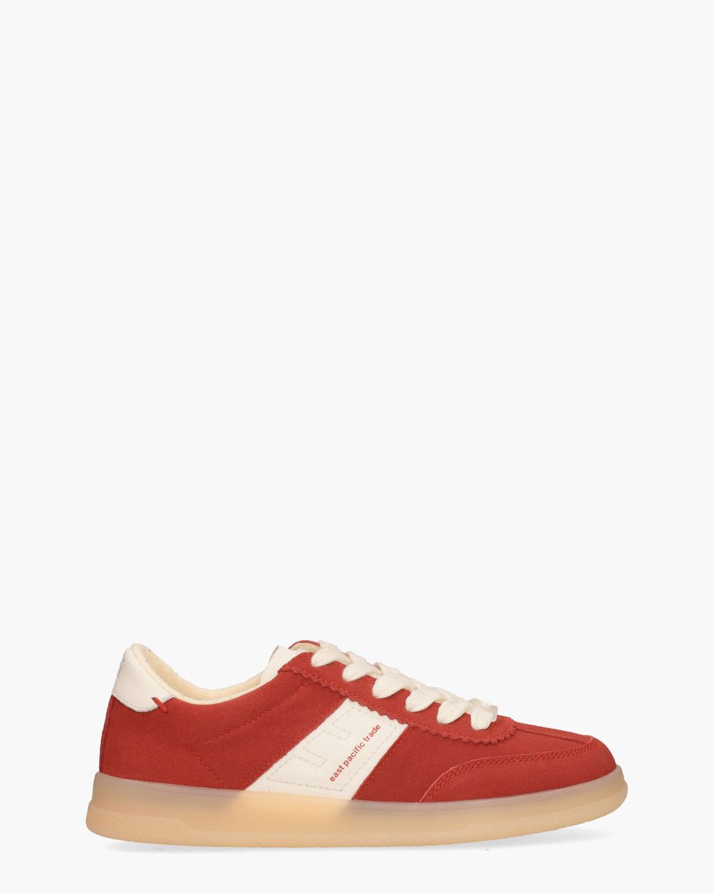 Santos Rood/Off-White Damessneakers