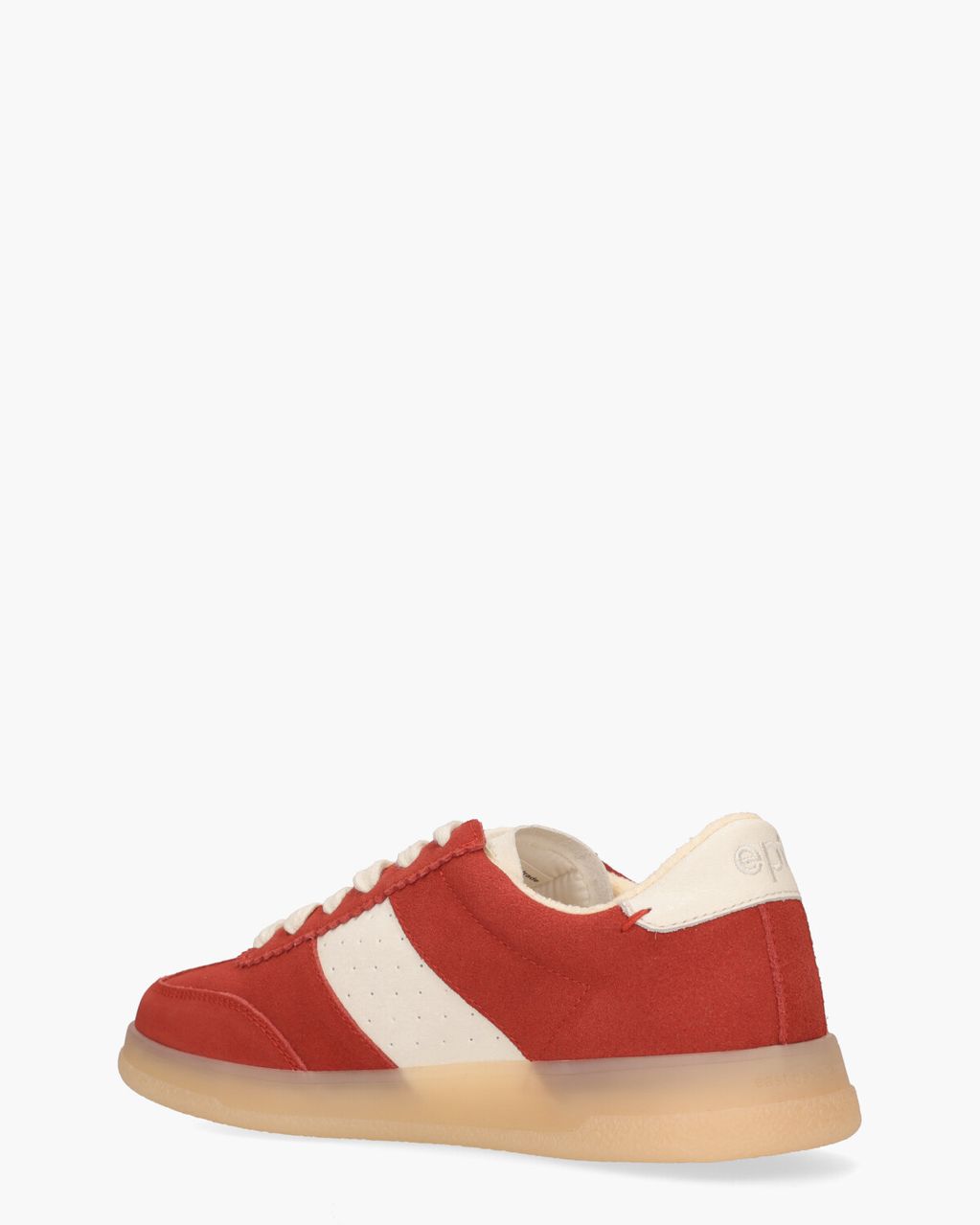 Santos Rood/Off-White Damessneakers
