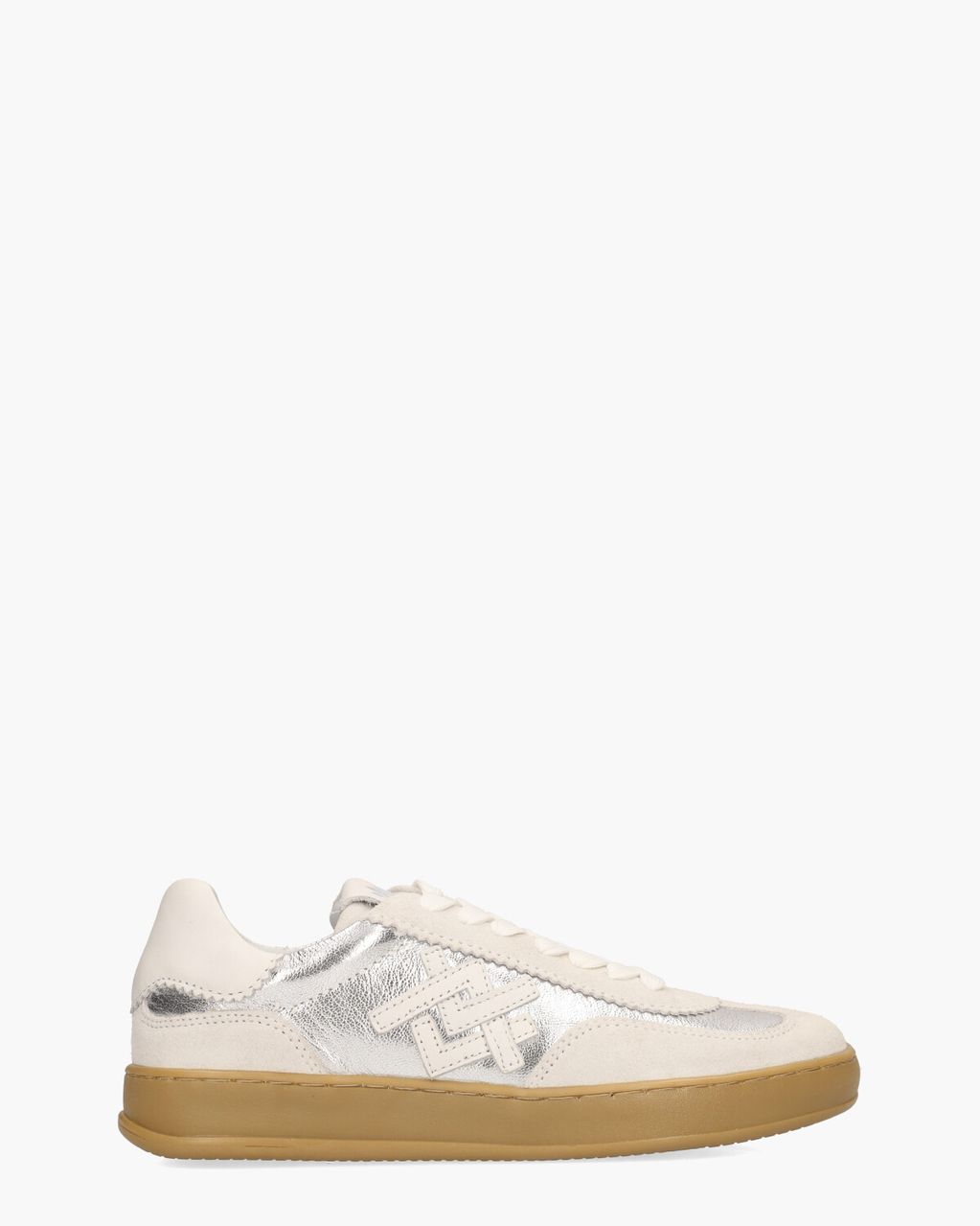 Willeke Zilver/Off-White Damessneakers