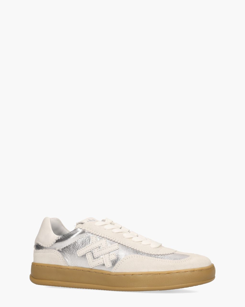Willeke Zilver/Off-White Damessneakers