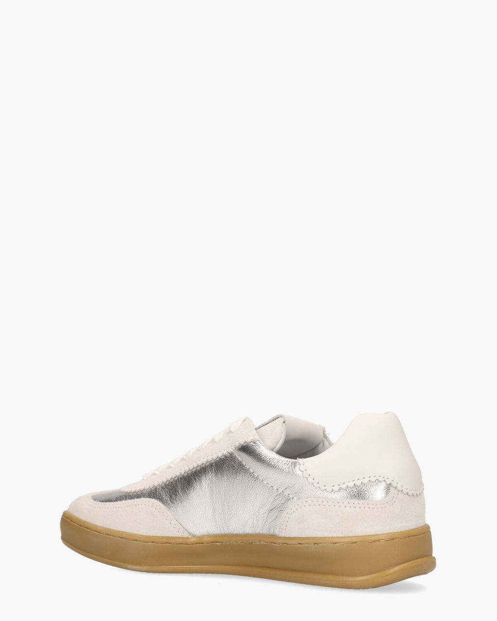 Willeke Zilver/Off-White Damessneakers