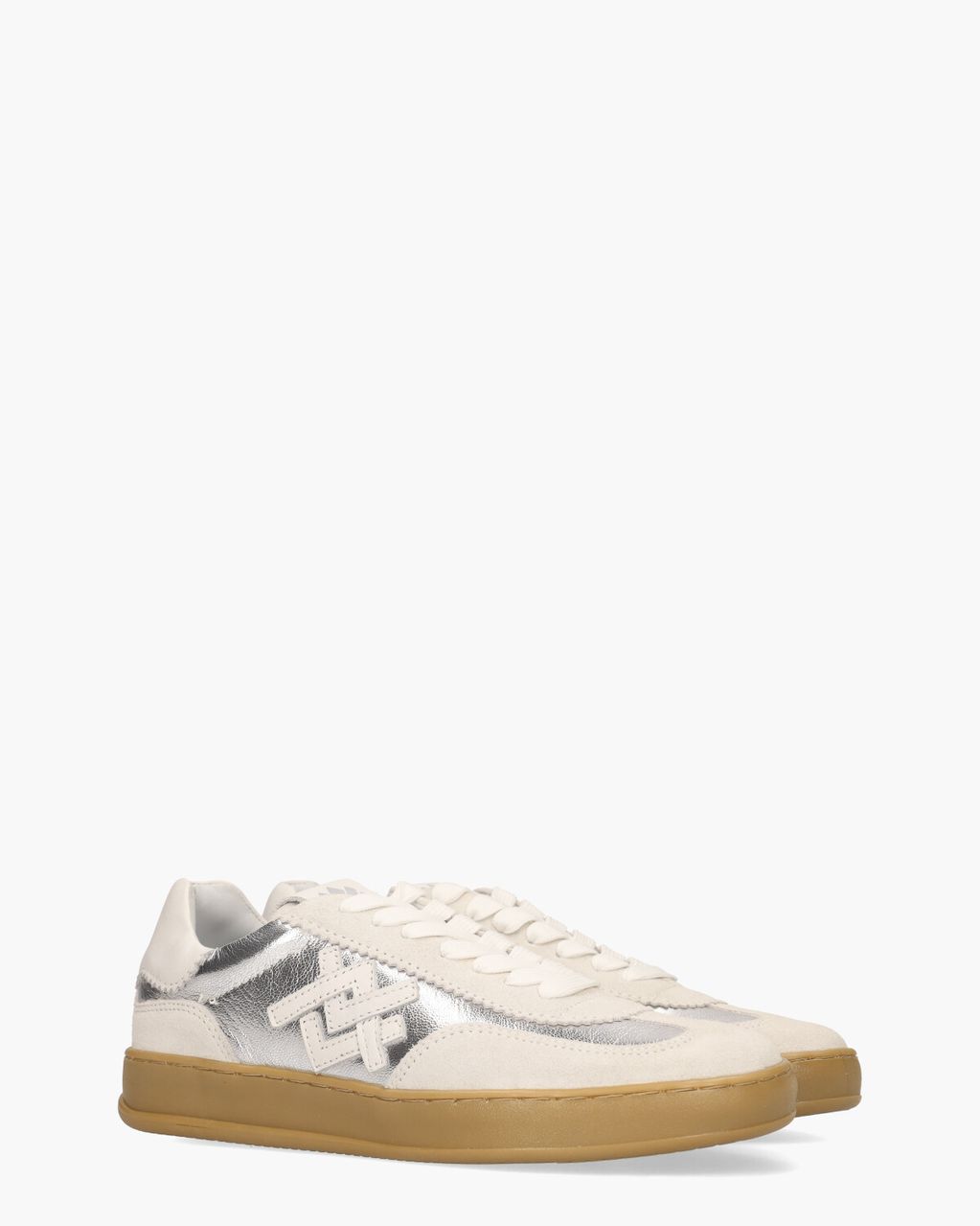 Willeke Zilver/Off-White Damessneakers